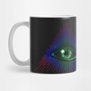 Psychedelic Art All Seeing Eye Third Eye Alchemy Psychic Visionary Mug